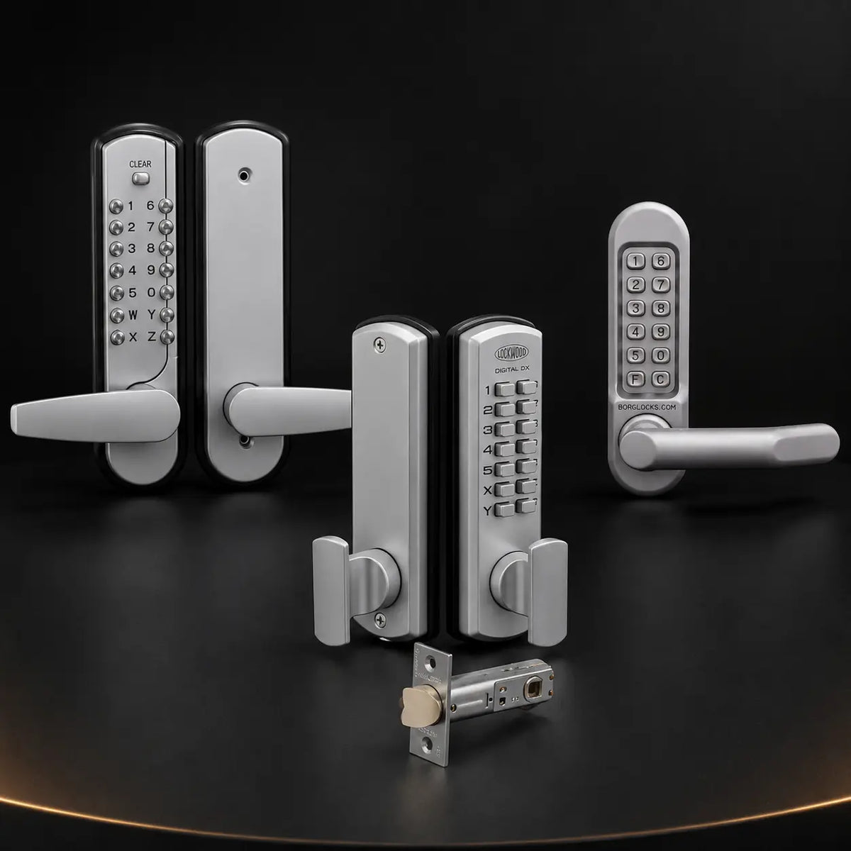 Mechanical Digital Locks