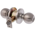 BRAVA Metro EA3000 Entrance Knob Set – 70mm Backset – Satin Stainless Steel