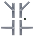 Carbine Acrobat Egress Handle – Satin Chrome