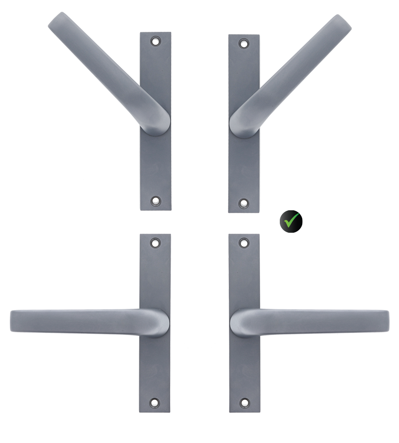 Carbine Acrobat Egress Handle – Satin Chrome