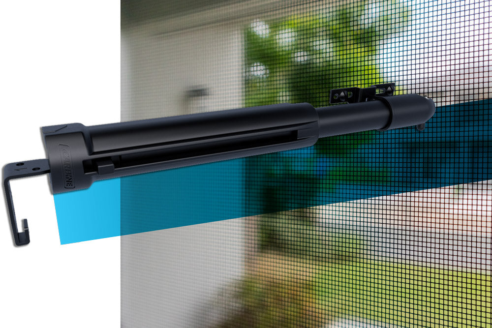 Carbine Hydrauglide Security Screen Door Closer – Black