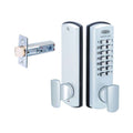Lockwood 530DX Mechanical Digital Lock with 530 Latch – Satin Chrome