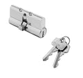 Whitco Five-Pin Double Security-Door Cylinder – Lazy Cam – Bright Chrome